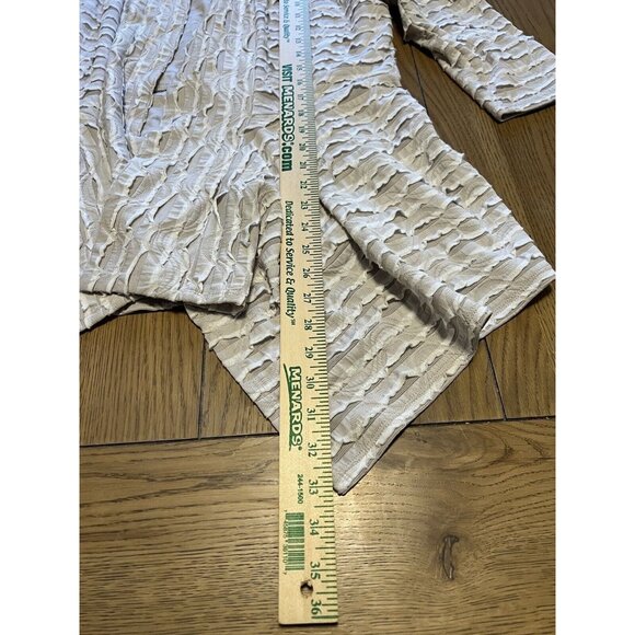 Frank Lyman Cardigan Size 12 Textured Classic City Designer Modern Professional - Picture 5 of 9